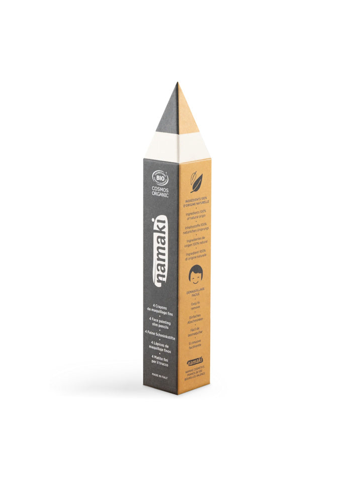 Slim Pencils Set Gold/Silver/Black/White