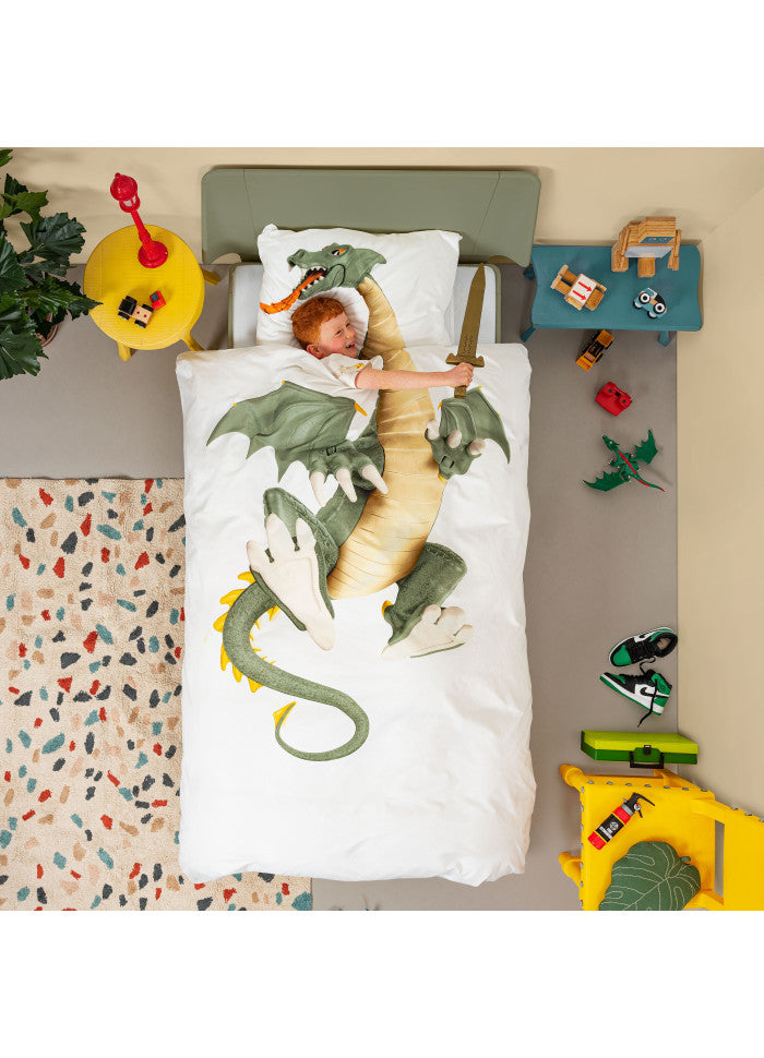Snurk Sengetøj - Dragon Junior 100x140