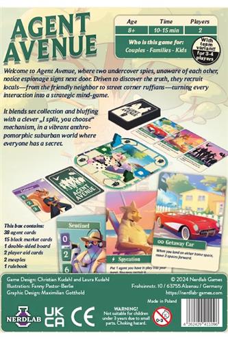 Spil - Agent Avenue Nordic