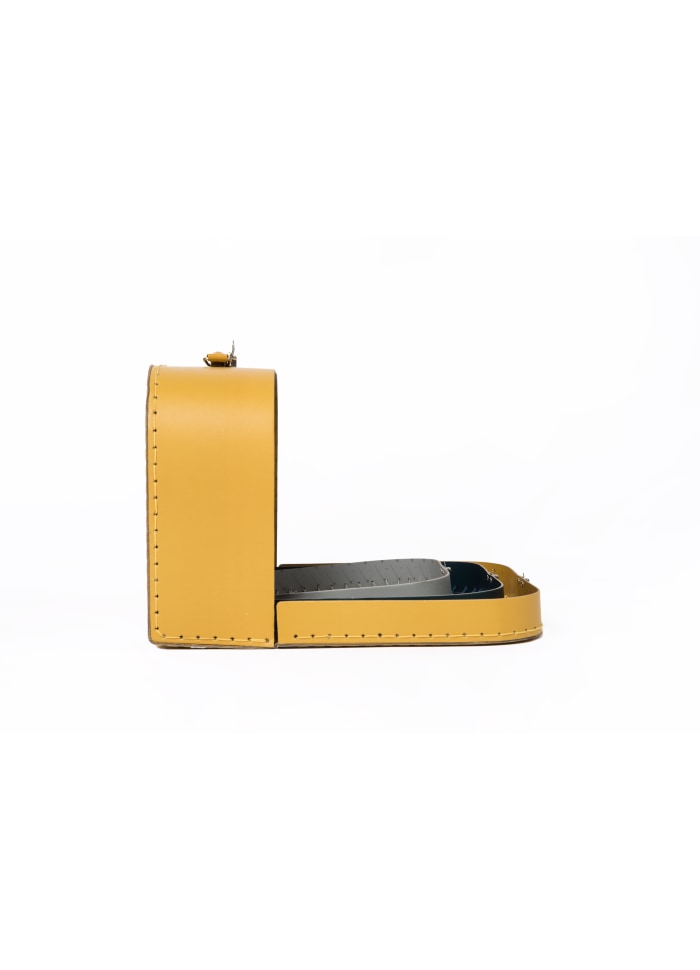 Stor Kuffert - Mustard - City