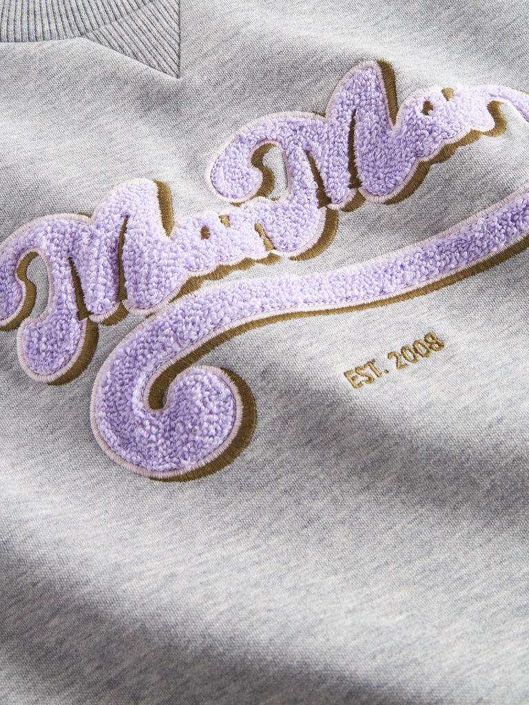 Sweatshirt - Theos - Lavender Logo - Marmar