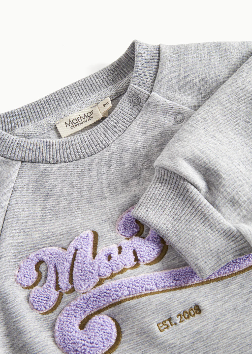 Sweatshirt - Theos B - Lavender Logo - Marmar