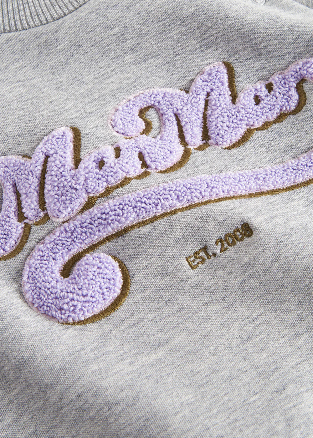 Sweatshirt - Theos B - Lavender Logo - Marmar
