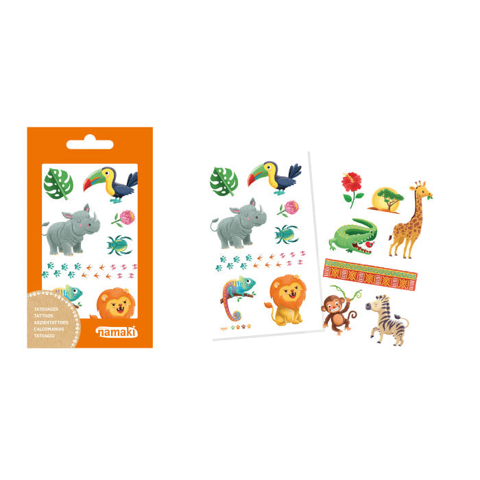 Tattoos Vegetable Ink - Wildlife