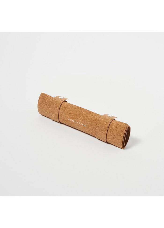 Wooden and Cork Roll-Up Game Monochrome