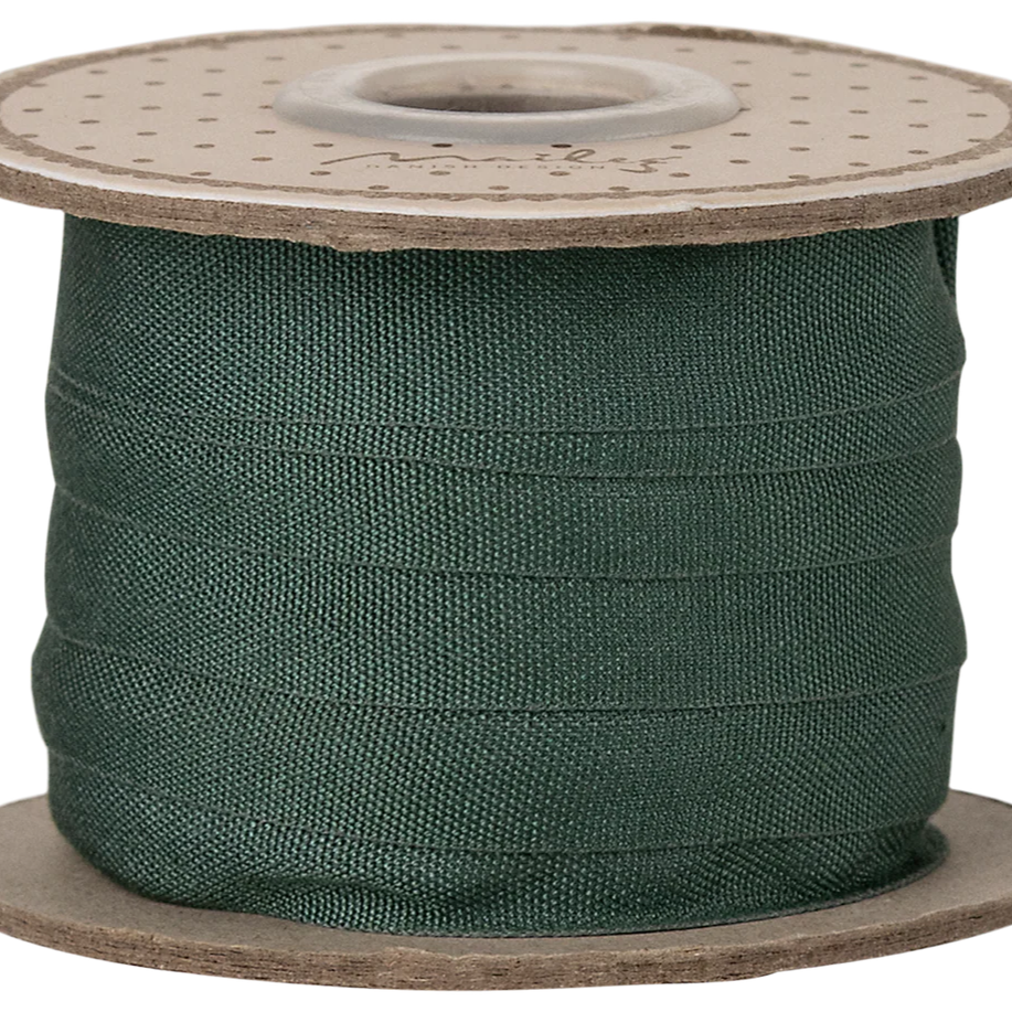 Bånd, 13 mm, 10 m - Petroleumsfarvet