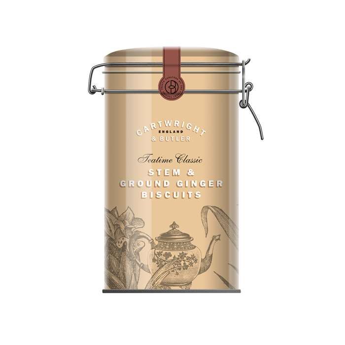 C&B - Stem Ginger Biscuits Tin - 200 g