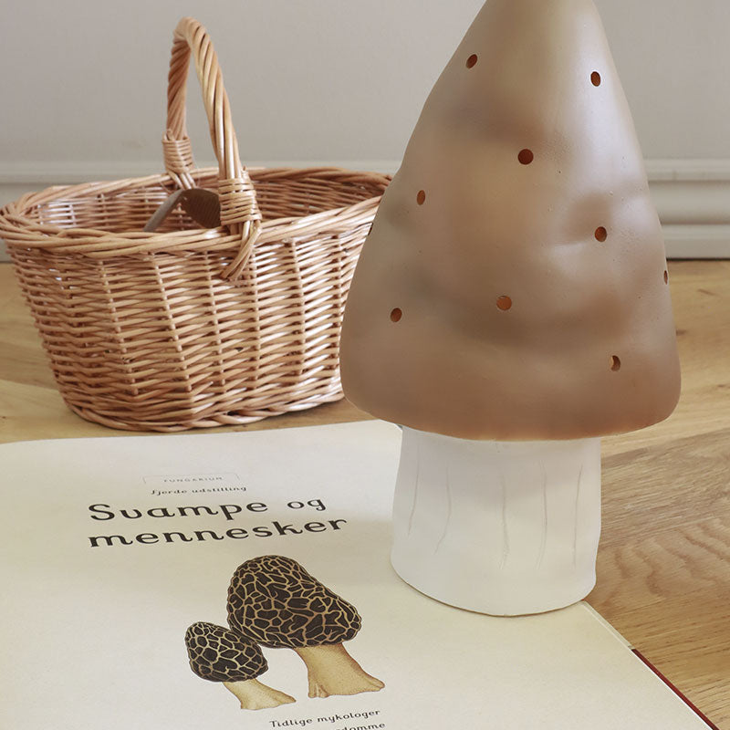 Heico Lampe - Lille Svamp - Chokolade