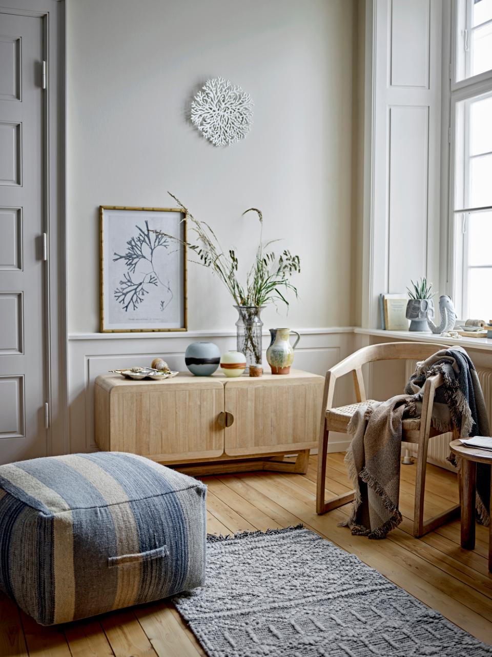 Maji Plaid - Brun - Genanvendt Bomuld - Bloomingville