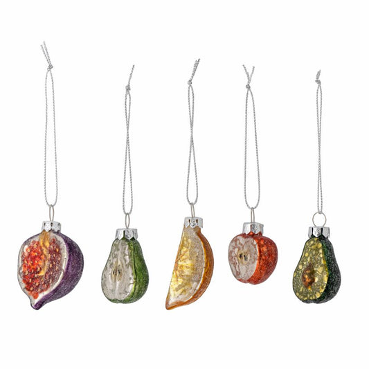 Finka Frugt Ornamenter, Glas