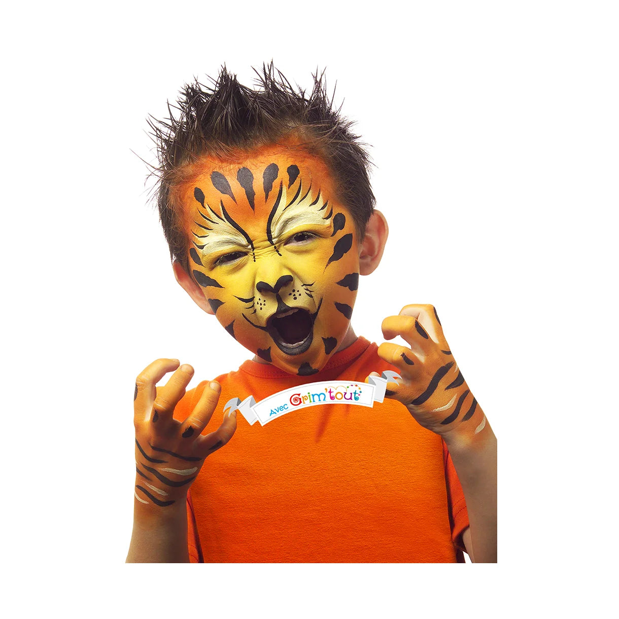 Teatersminke 9 farver - Karneval