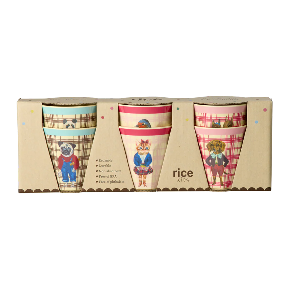 Rice Lille Kop - Assorteret - Nathalie Lété Vol. 2 Print - 6-pak