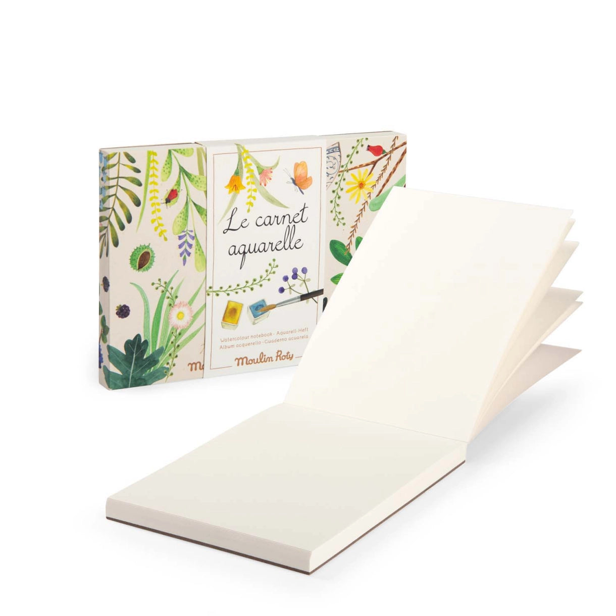 Akvarelpapir - Le jardin du Moulin