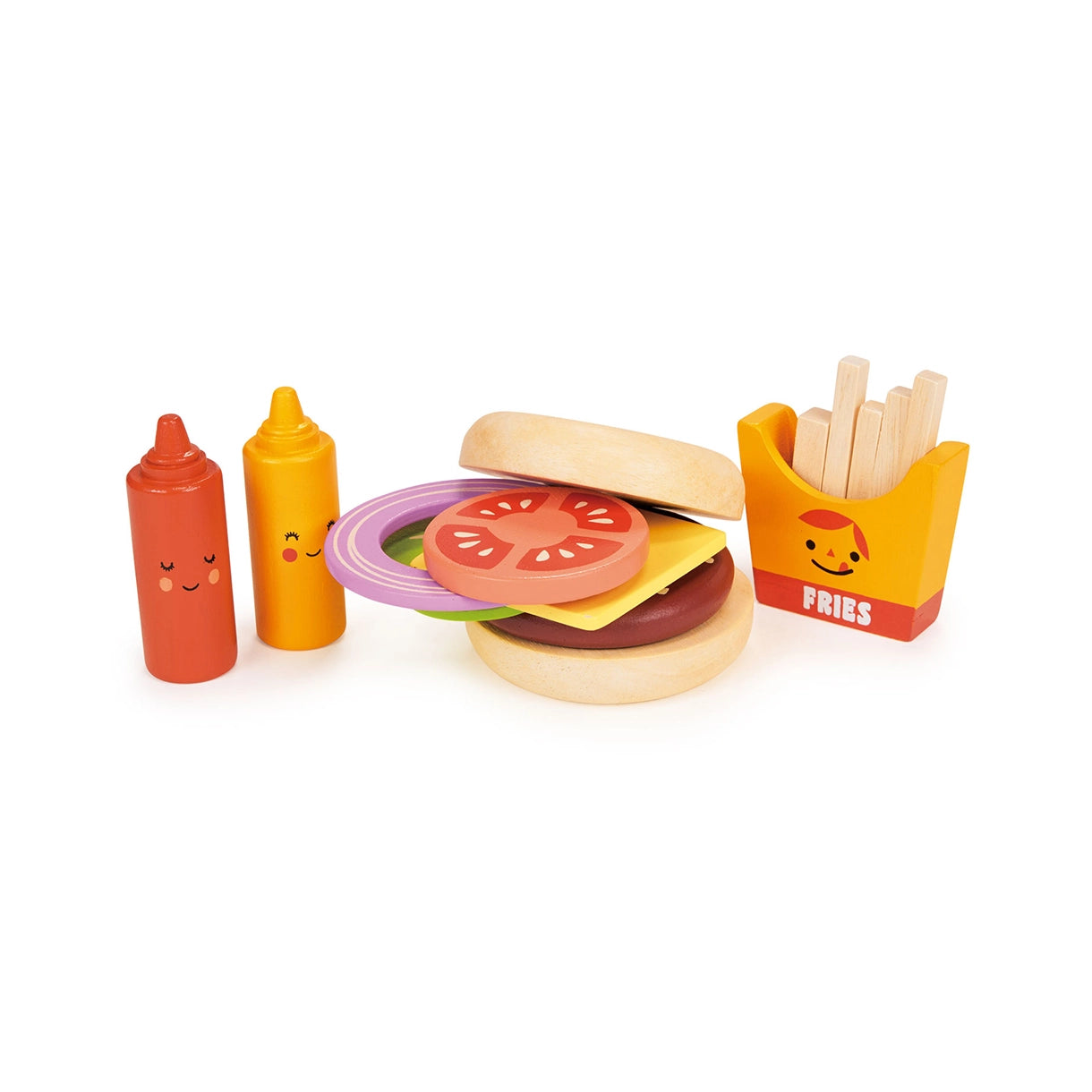 Burger sæt