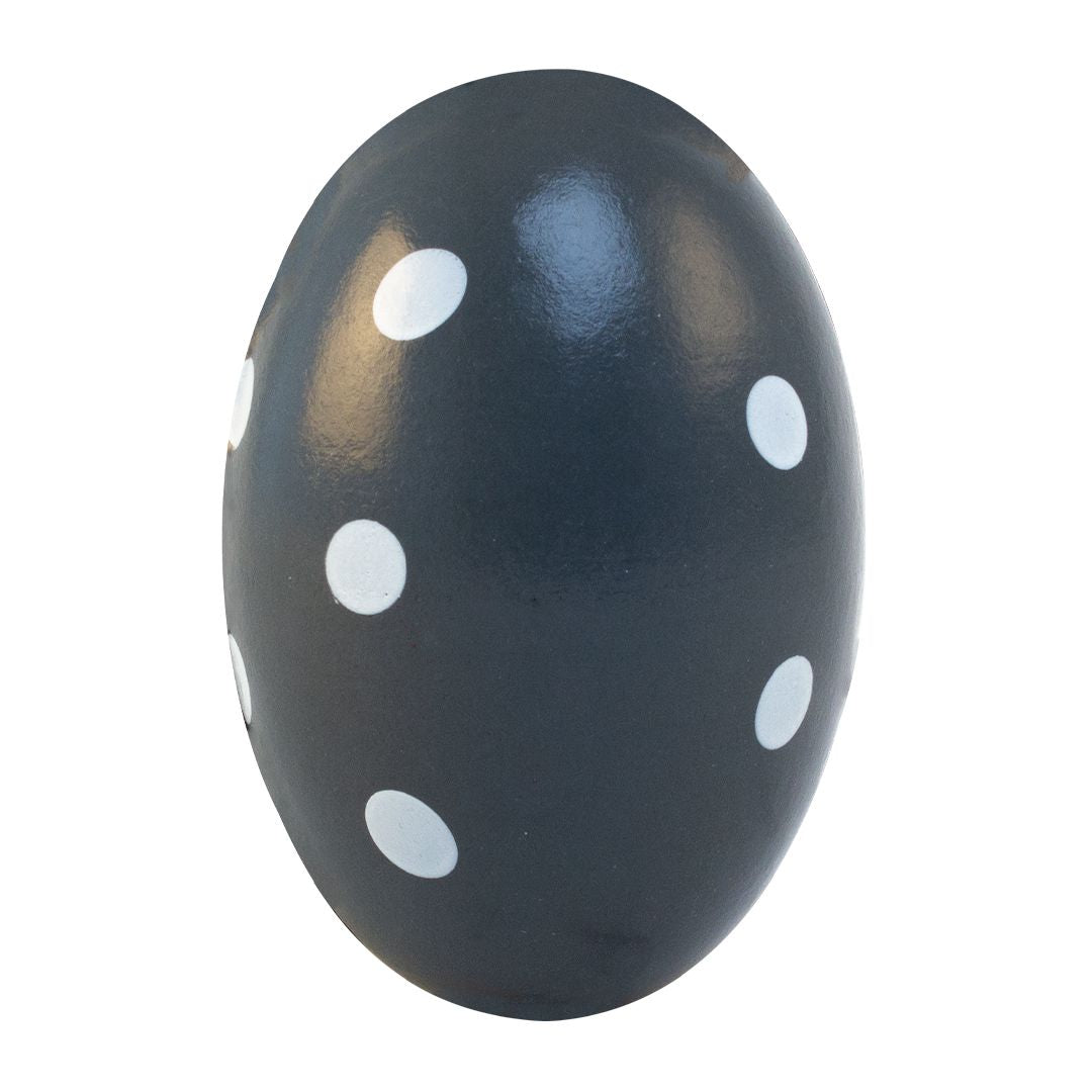 Rasleæg med prikker og striber