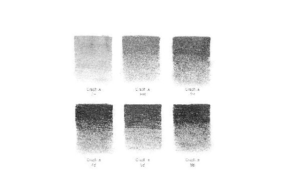 tegne blyanter - Winsor Newton Graphite pencil assorted 6pcs tin box