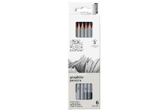 tegne blyanter - Winsor Newton Graphite pencil assorted 6pcs tin box