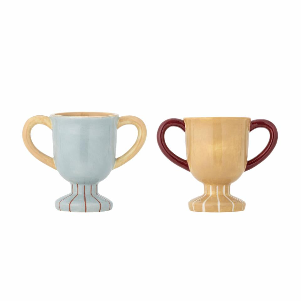 Bloomingville - Trophy Kop - Brun - Stentøj