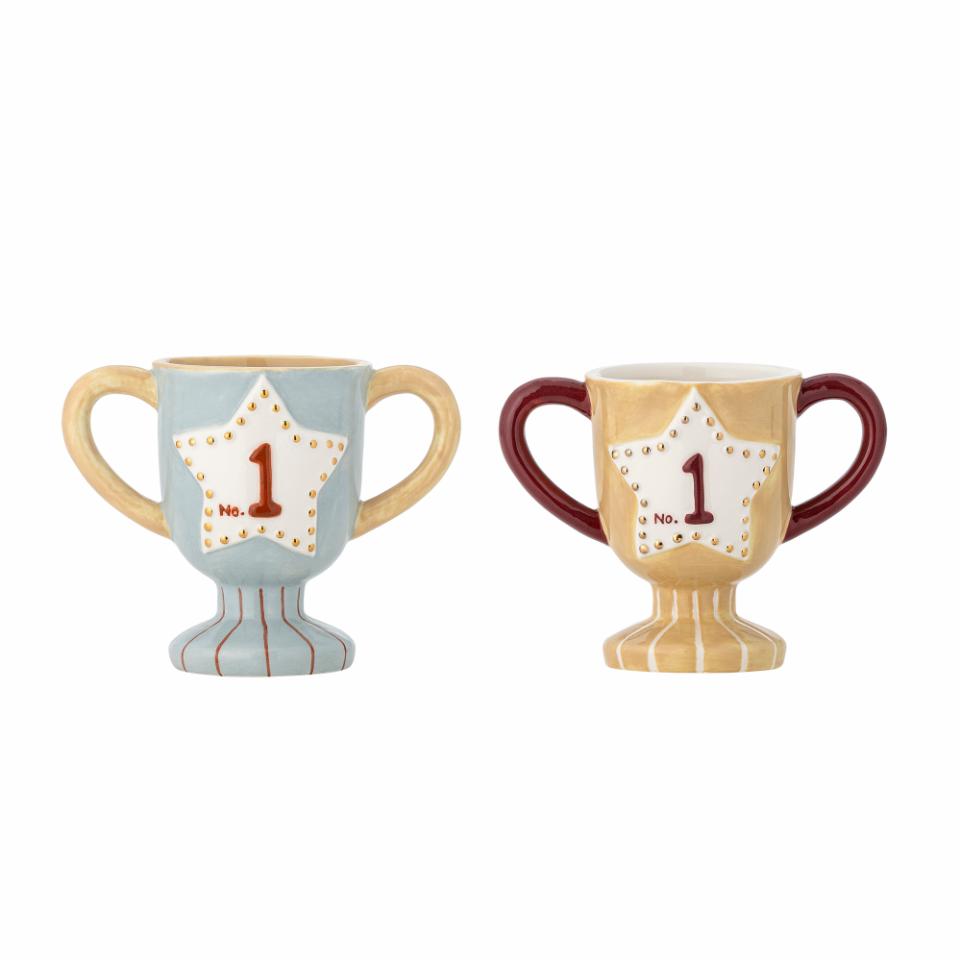 Bloomingville - Trophy Kop - Brun - Stentøj