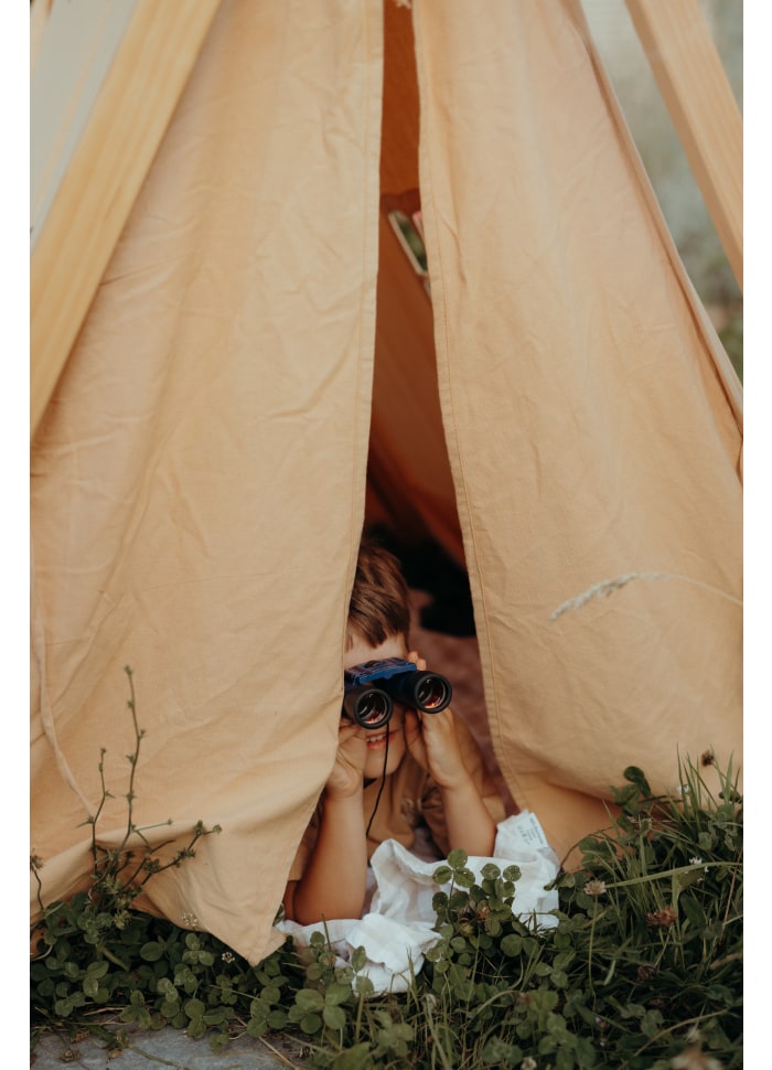 KIDYBINOCULARS - Shockproof Binoculars - Green