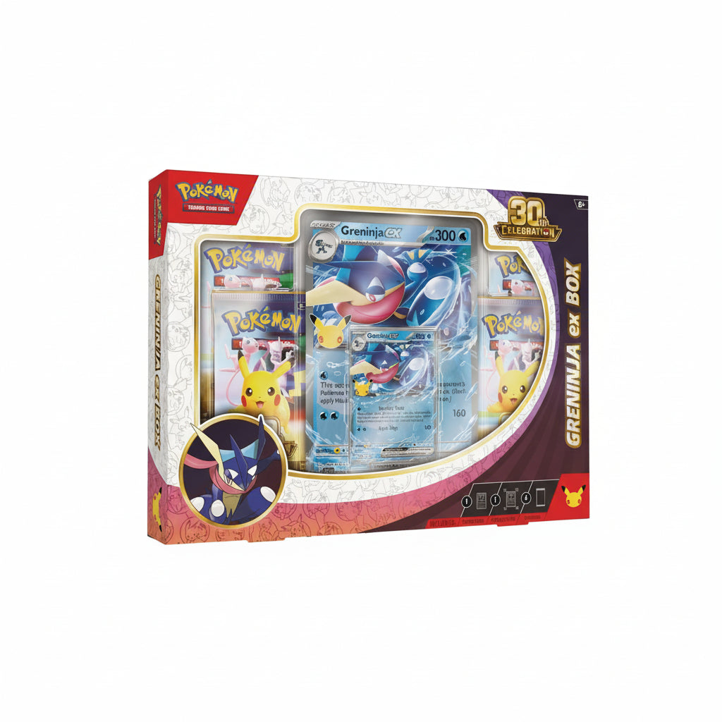 Pokémon 30th Celebration Pokémon ex Box - Greninja Ex