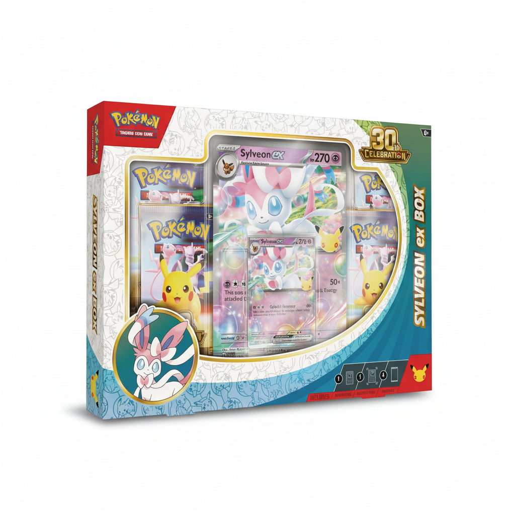 Pokémon 30th Celebration Pokémon ex Box - Sylveon ex