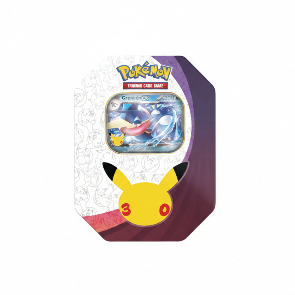 Pokémon Mega Evolution: 30th Celebration Collector's Tin Box - Greninja ex