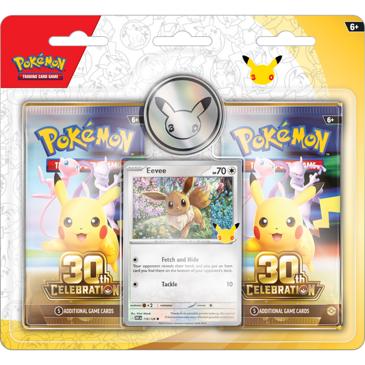 Pokemon Mega Evolution: 30th Celebration - 2-Pack Blister