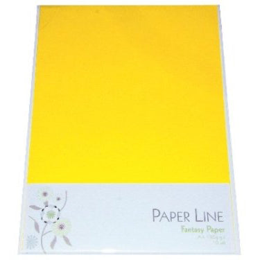 Karton 180g A4 - 10stk i pakke  - gul