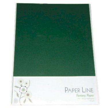 Karton 180g A4 - 10stk i pakke  - mørkegrøn