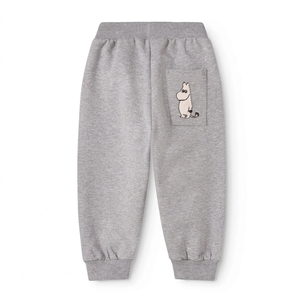 Pelon B, Bukser - Moomin - Light Grey Melange