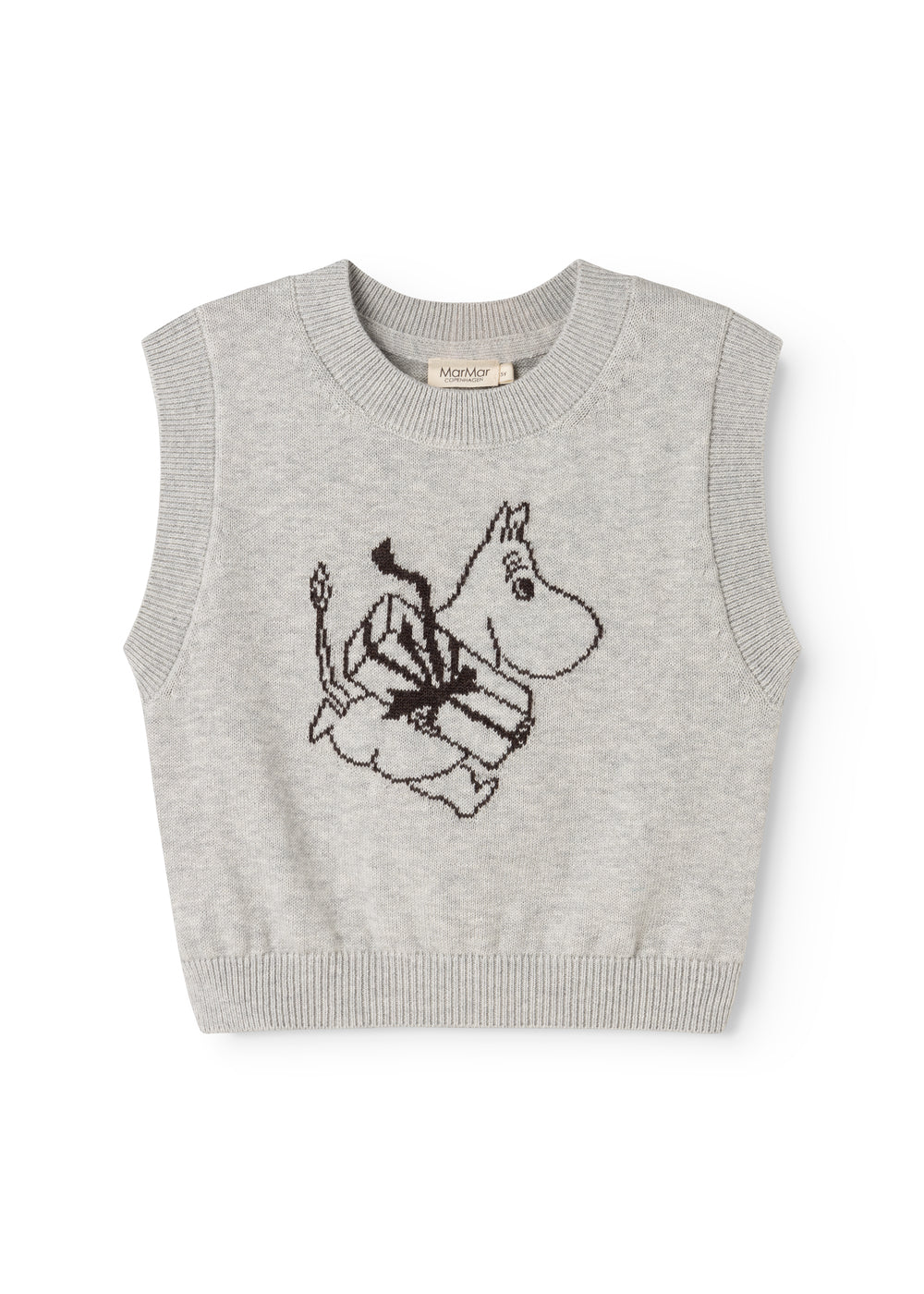 Vest - Tanja - Light Cotton Wool Jaquard - Moomin - Marmar