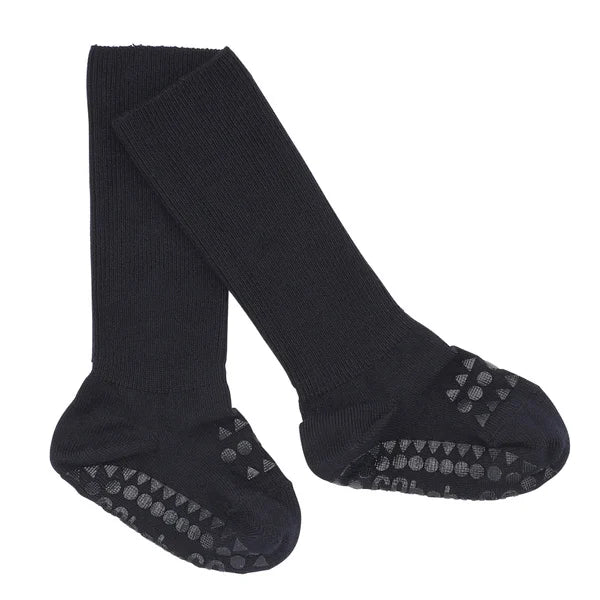 Skridsikre Strømper Bambus - Dark Blue