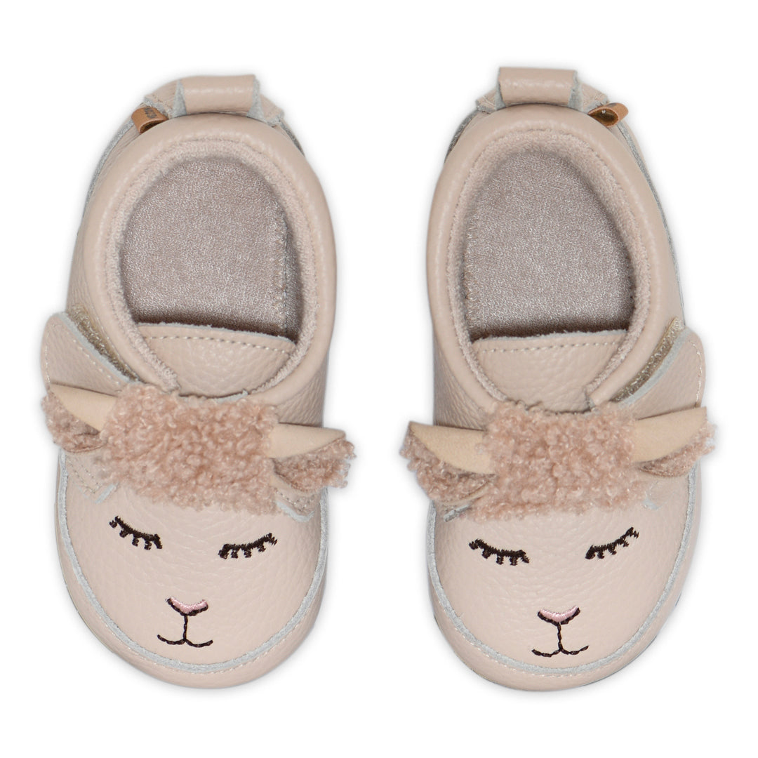 Lamb leather slippers - Hjemmesko