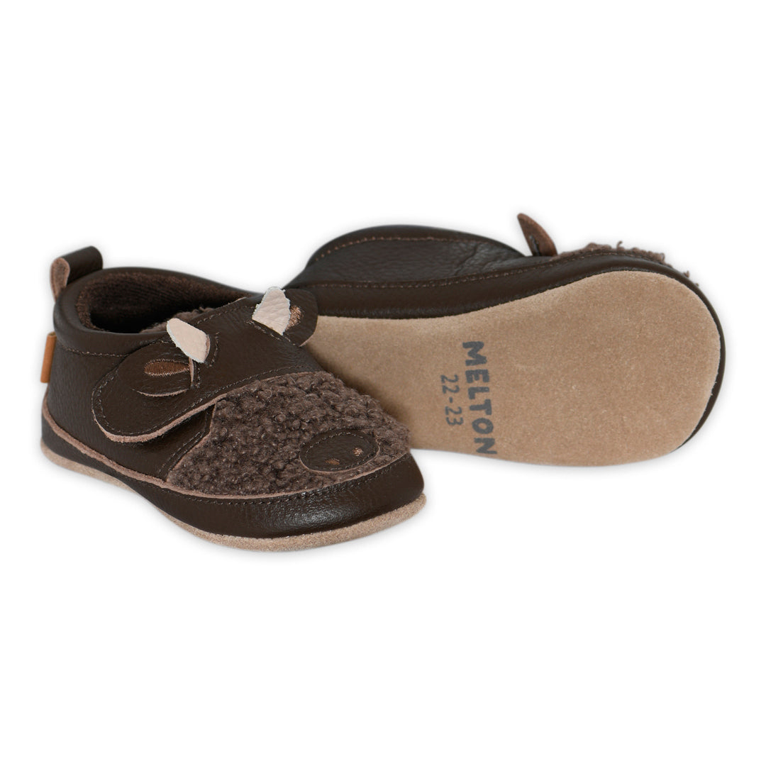 Buffalo leather slippers - Hjemmesko