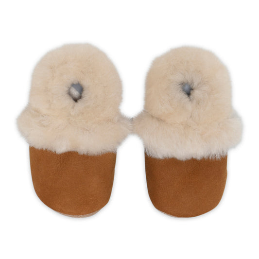 Snug suede slippers - Hjemmesko