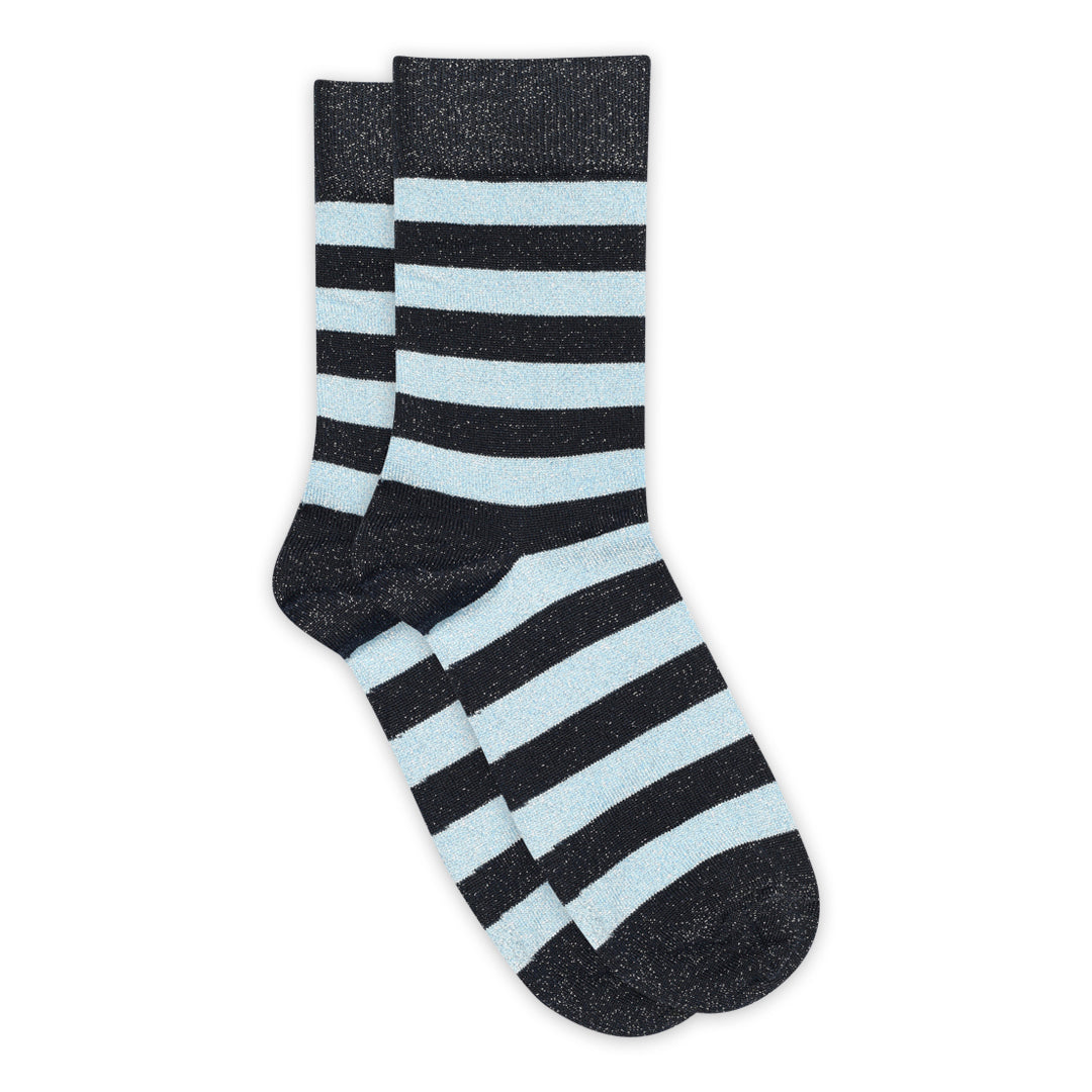 Mathilde glitter socks - Navy