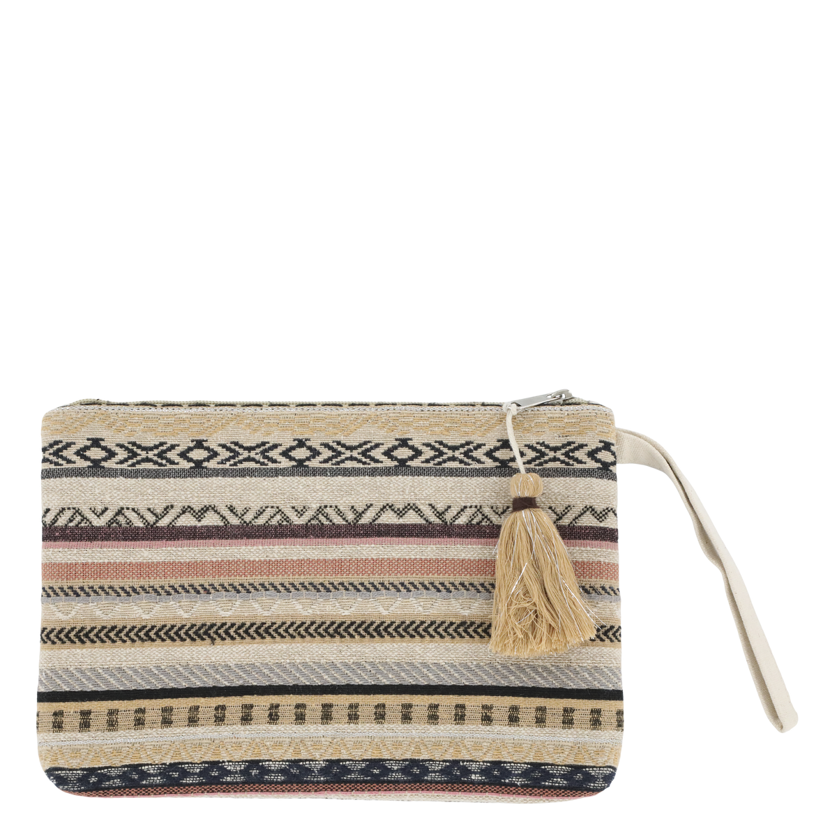 Sens clutch jacquardvævet – Verte