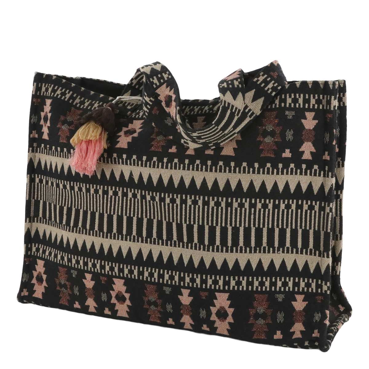 Sens Shopper jacquardvævet – kul