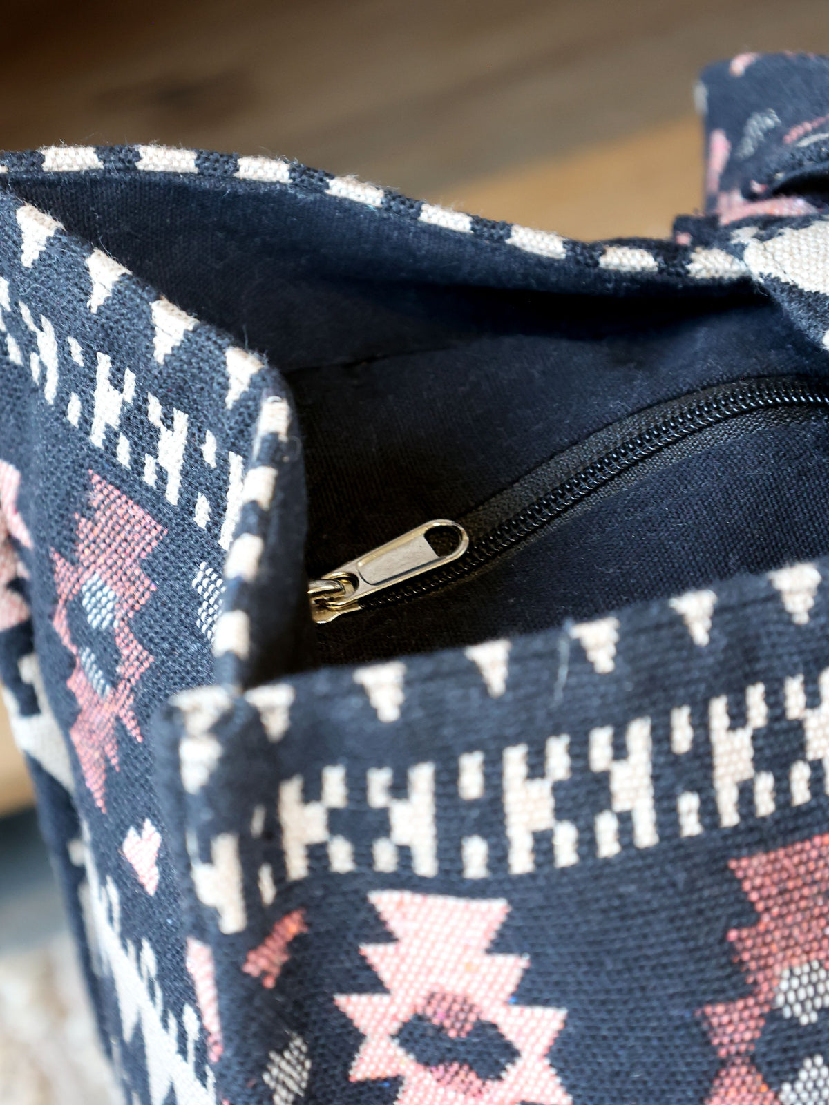 Sens Shopper jacquardvævet – kul