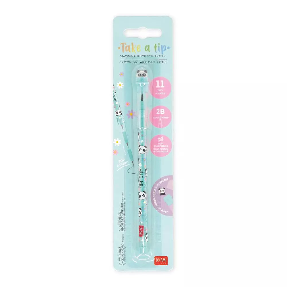 Take a tip - Stackable pencil - Blyant - Panda
