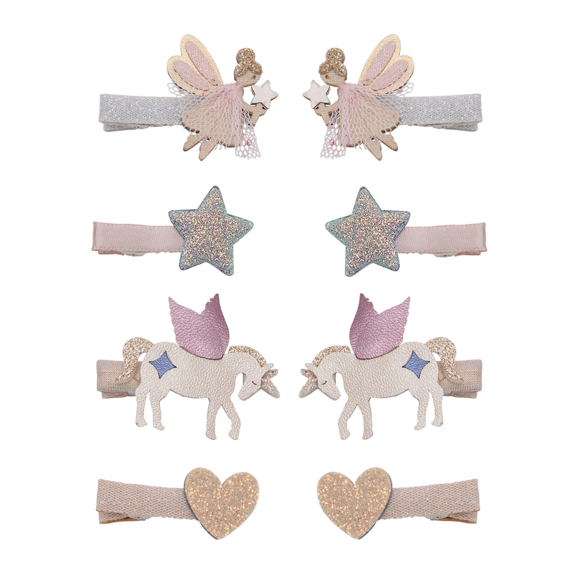 Mimi & Lula - 8 Hårclips - Dreamy Fairy