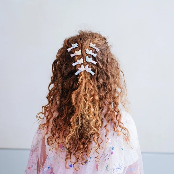 Mimi & Lula - 8 Hårclips - Bella Butterfly
