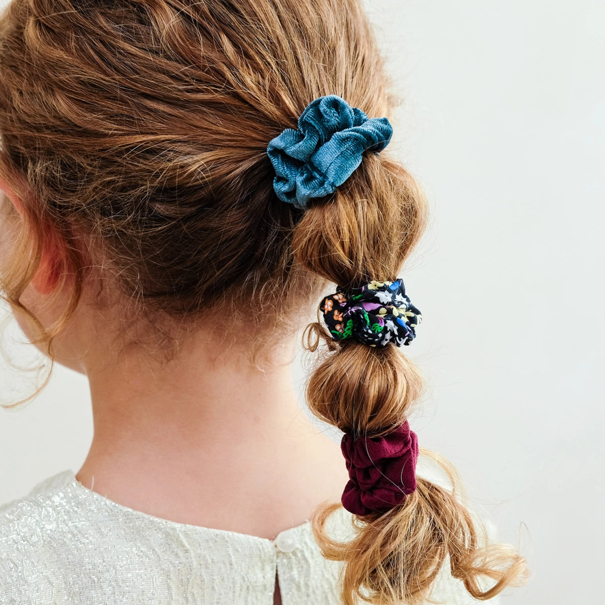 Mimi & Lula - 6 Scrunchies hårelastikker - Skinny
