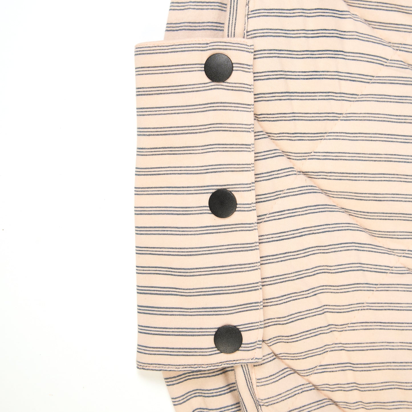 Play & Go baby legetæppe og opbevaring - Blue Stripes Organic