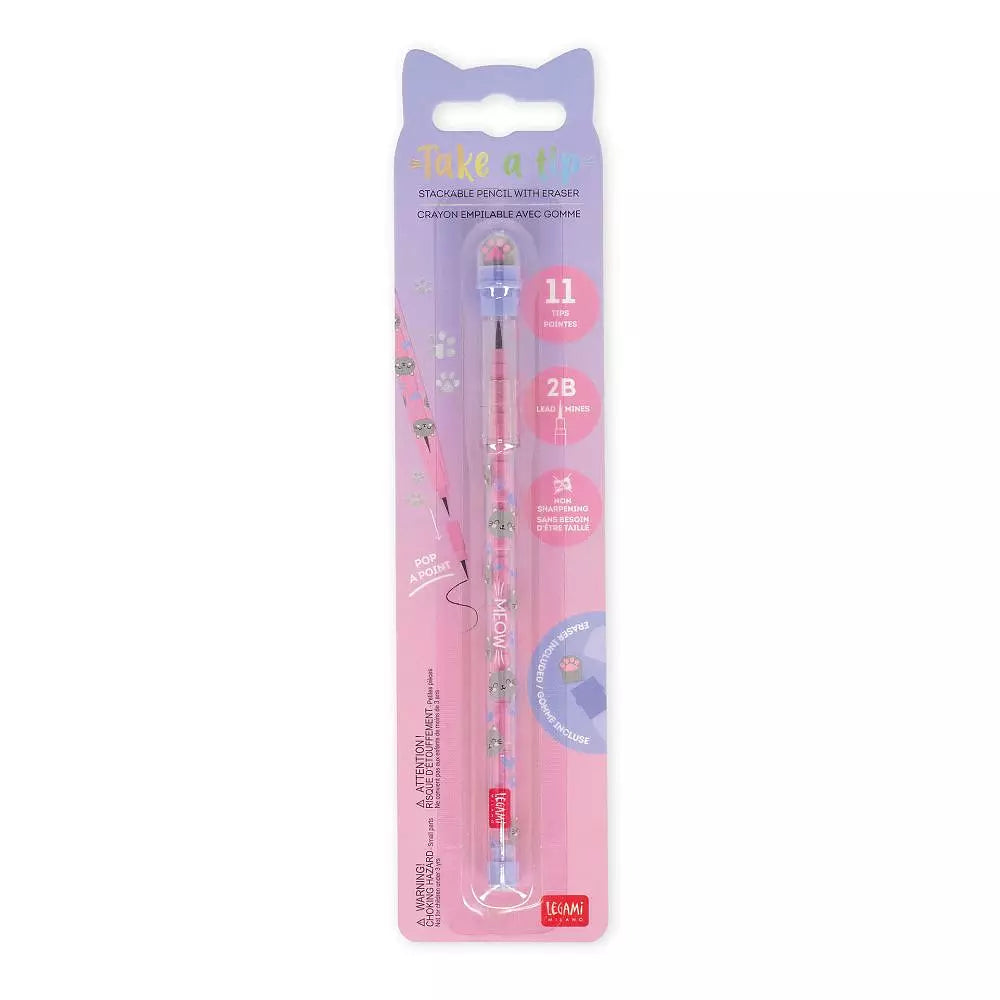 Take a tip - Stackable pencil - Blyant - Kitty