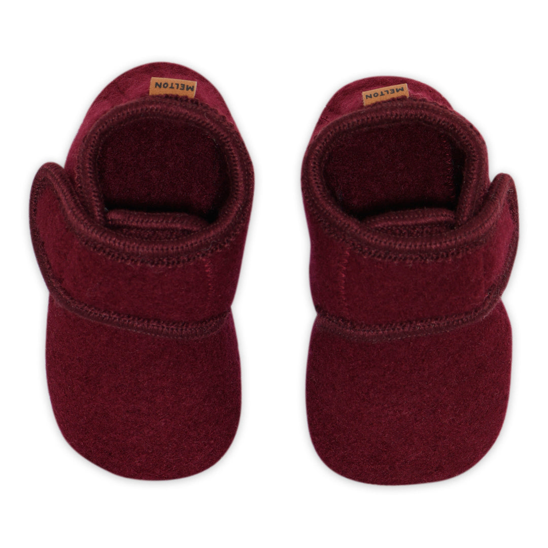 Classic wool slippers - Hjemmesko -	Bordeaux