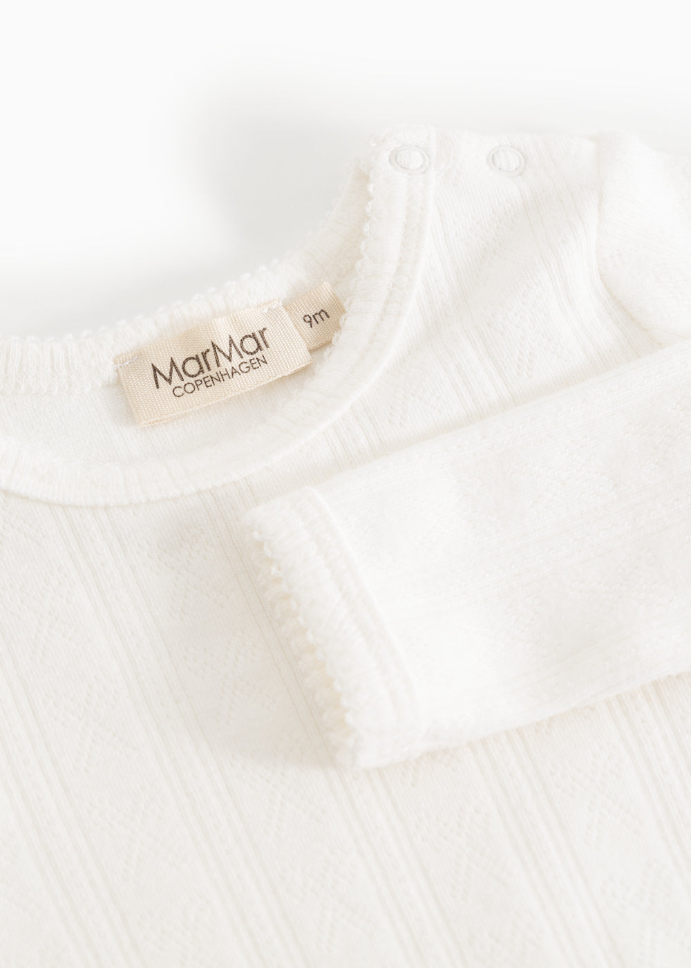 Marmar Body - Benedicte - Modal Pointelle - Gentle White
