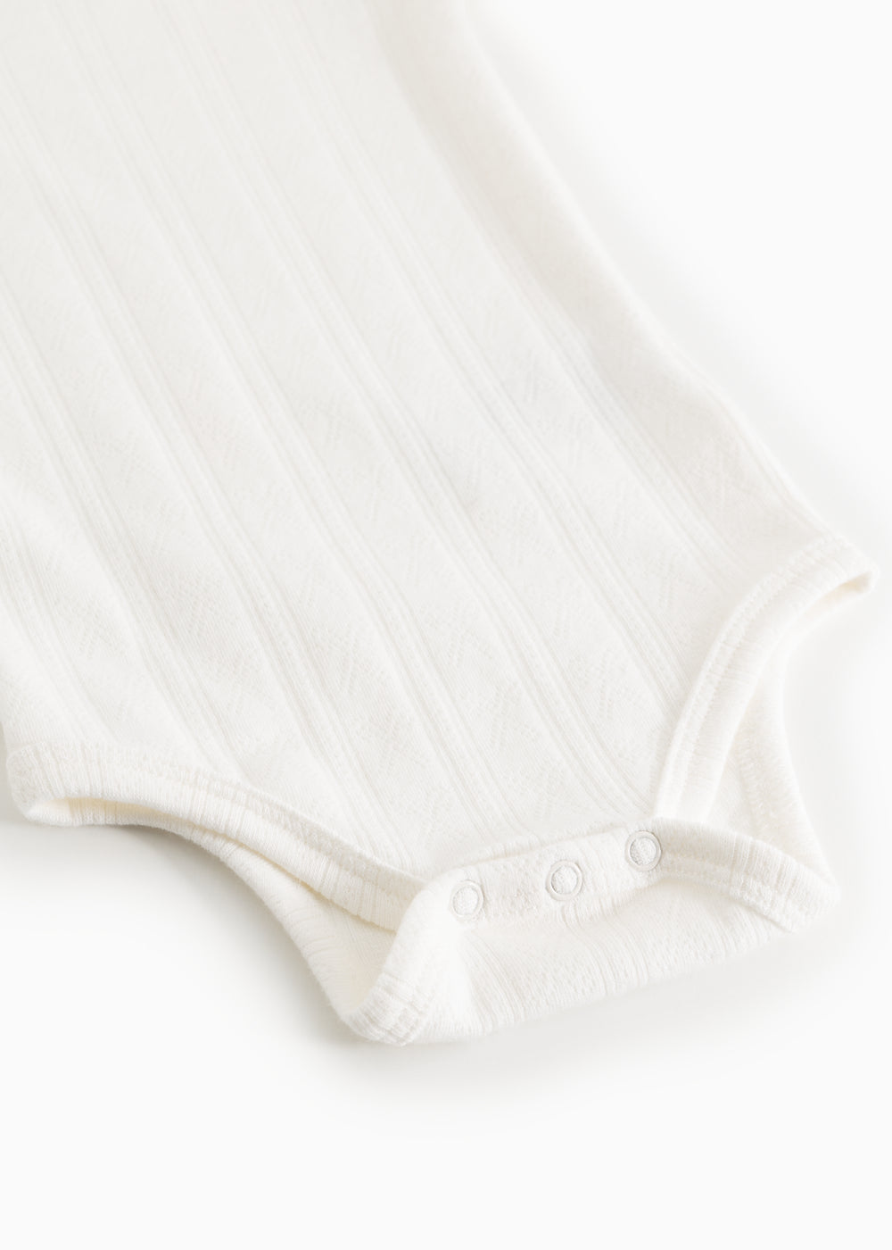 Marmar Body - Benedicte - Modal Pointelle - Gentle White