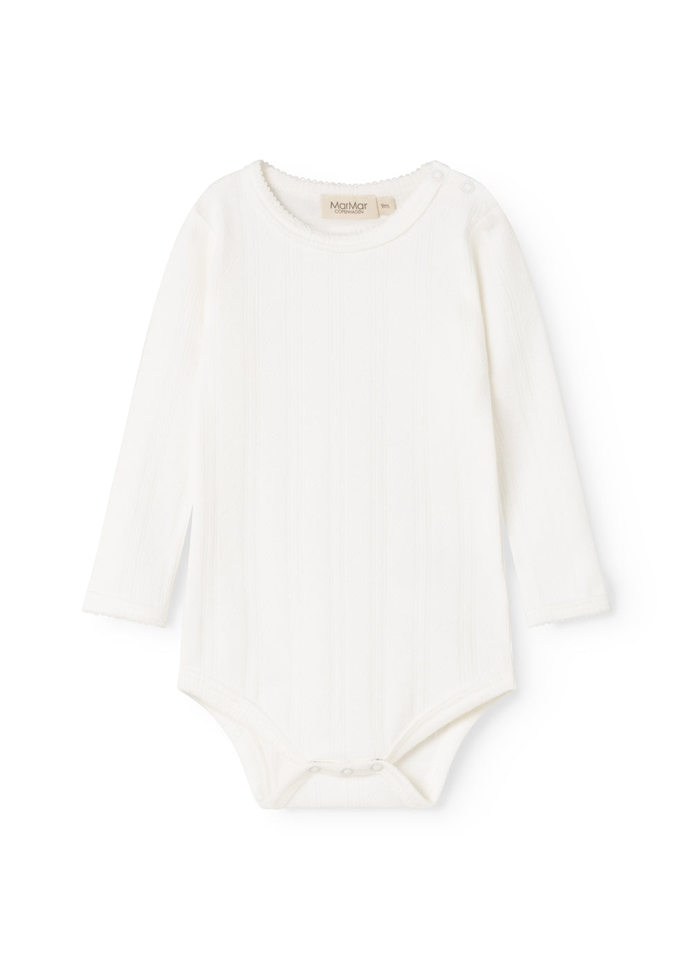 Marmar Body - Benedicte - Modal Pointelle - Gentle White